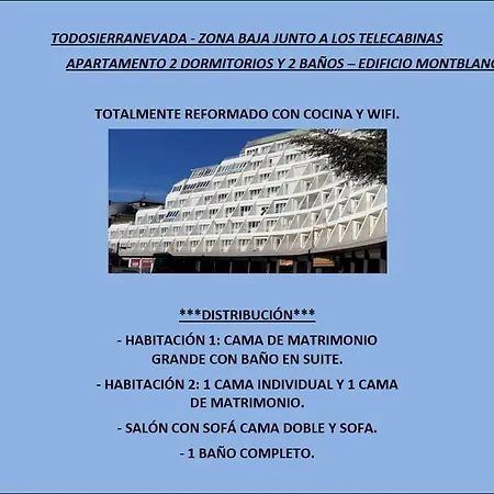 Edificio Montblanc - Junto A La Plaza De Pradollano Apartamento